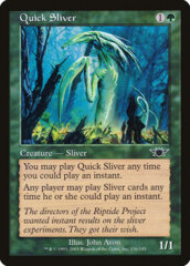 Quick Sliver - Foil